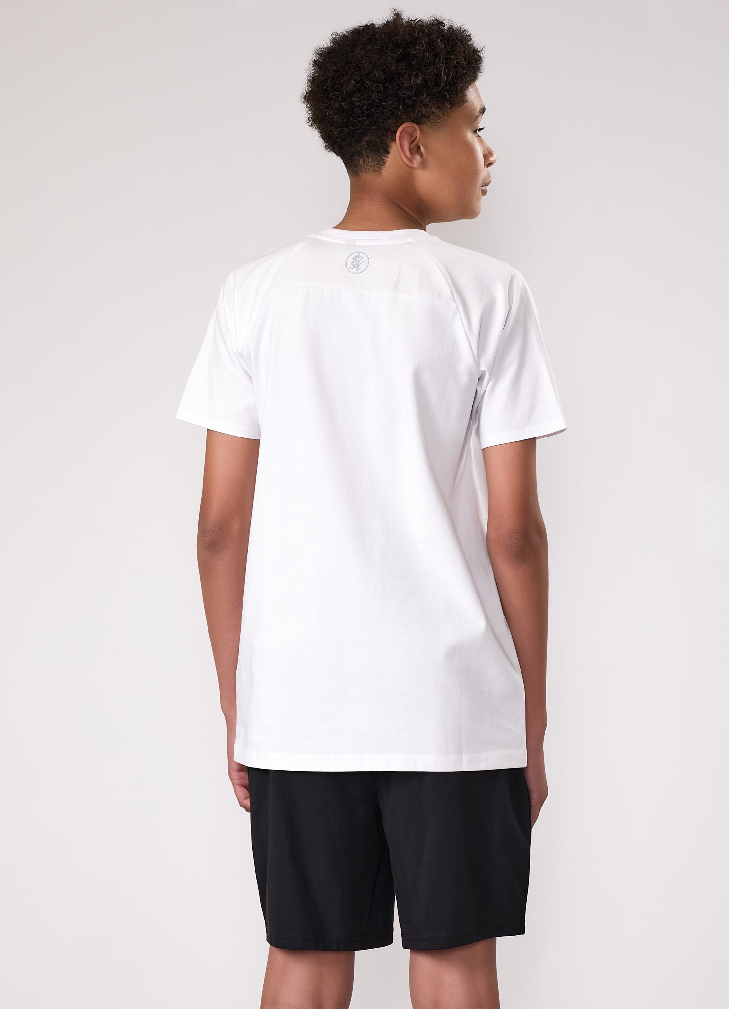 Gym King Kids Pro Tee - White