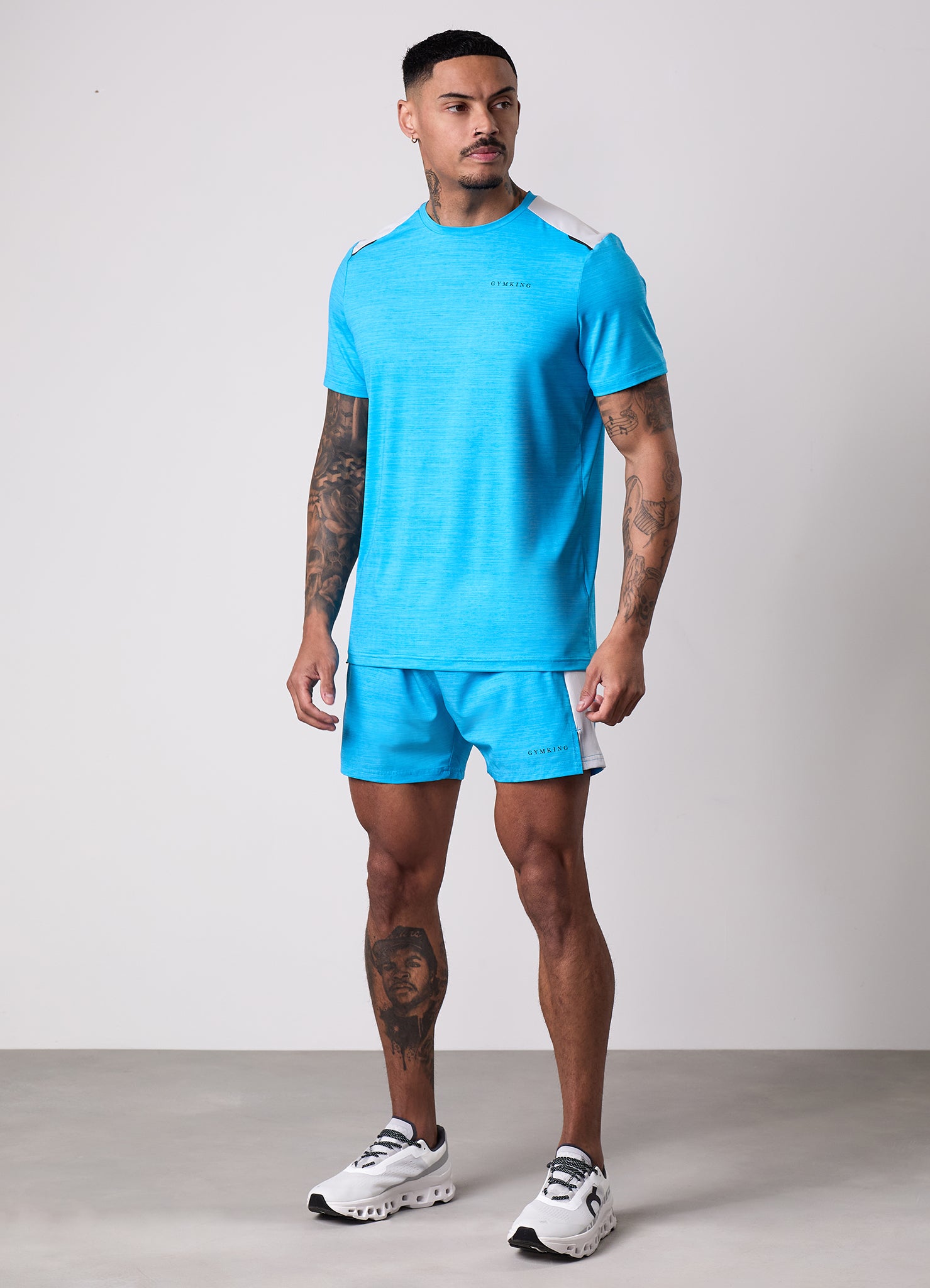 Gym King Vision Short - Portofino Blue