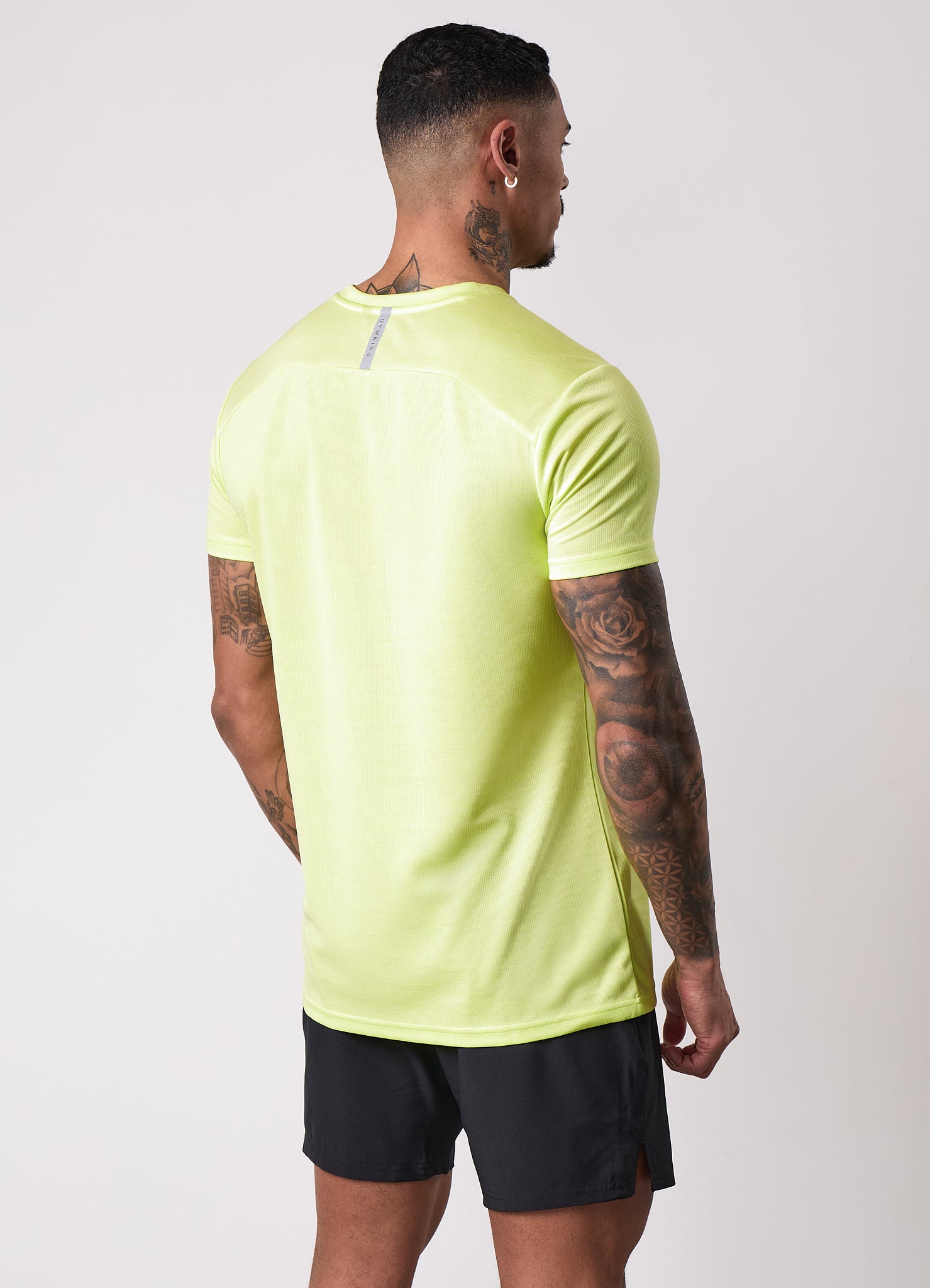 Gym King Element Tee - Sherbert Lime Marl