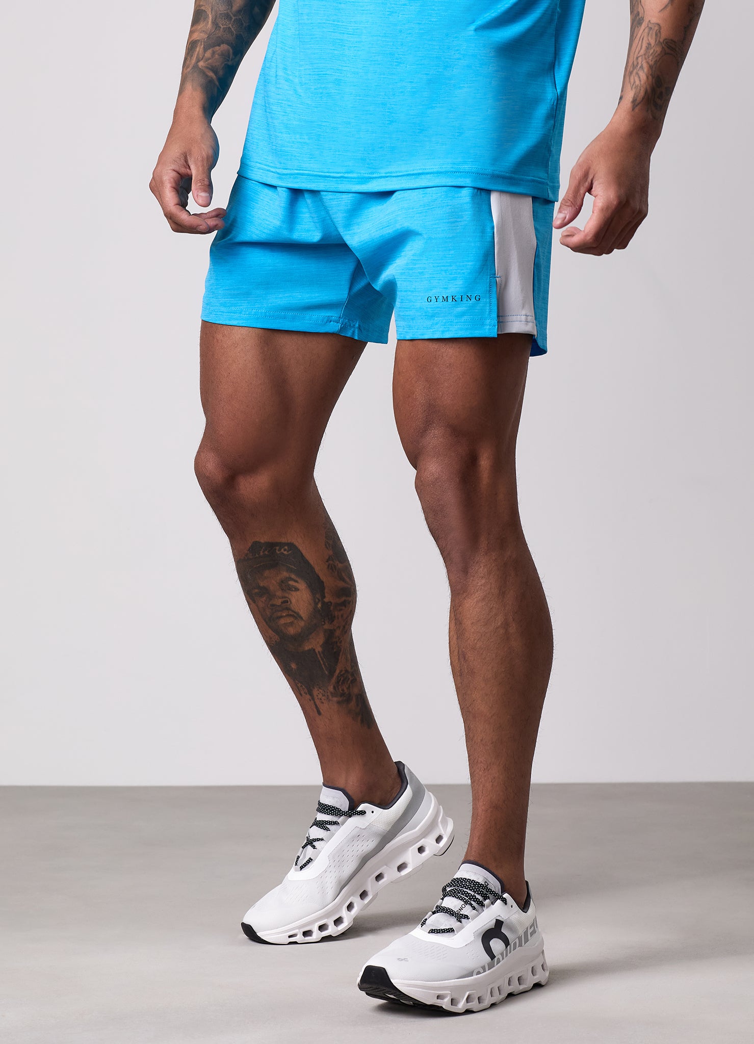 Gym King Vision Short - Portofino Blue