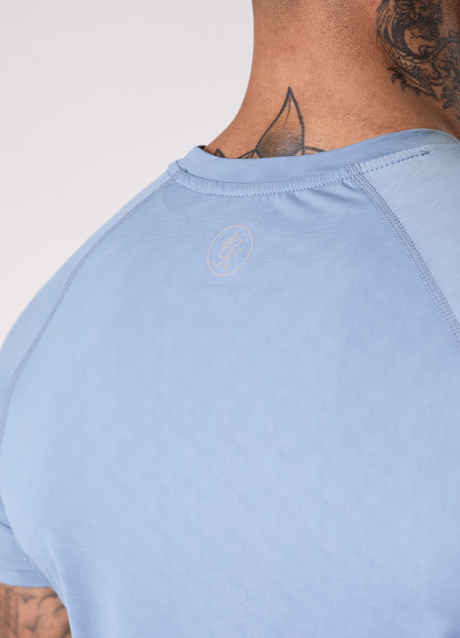 Gym king Energy Texture Tee - Dusk Blue