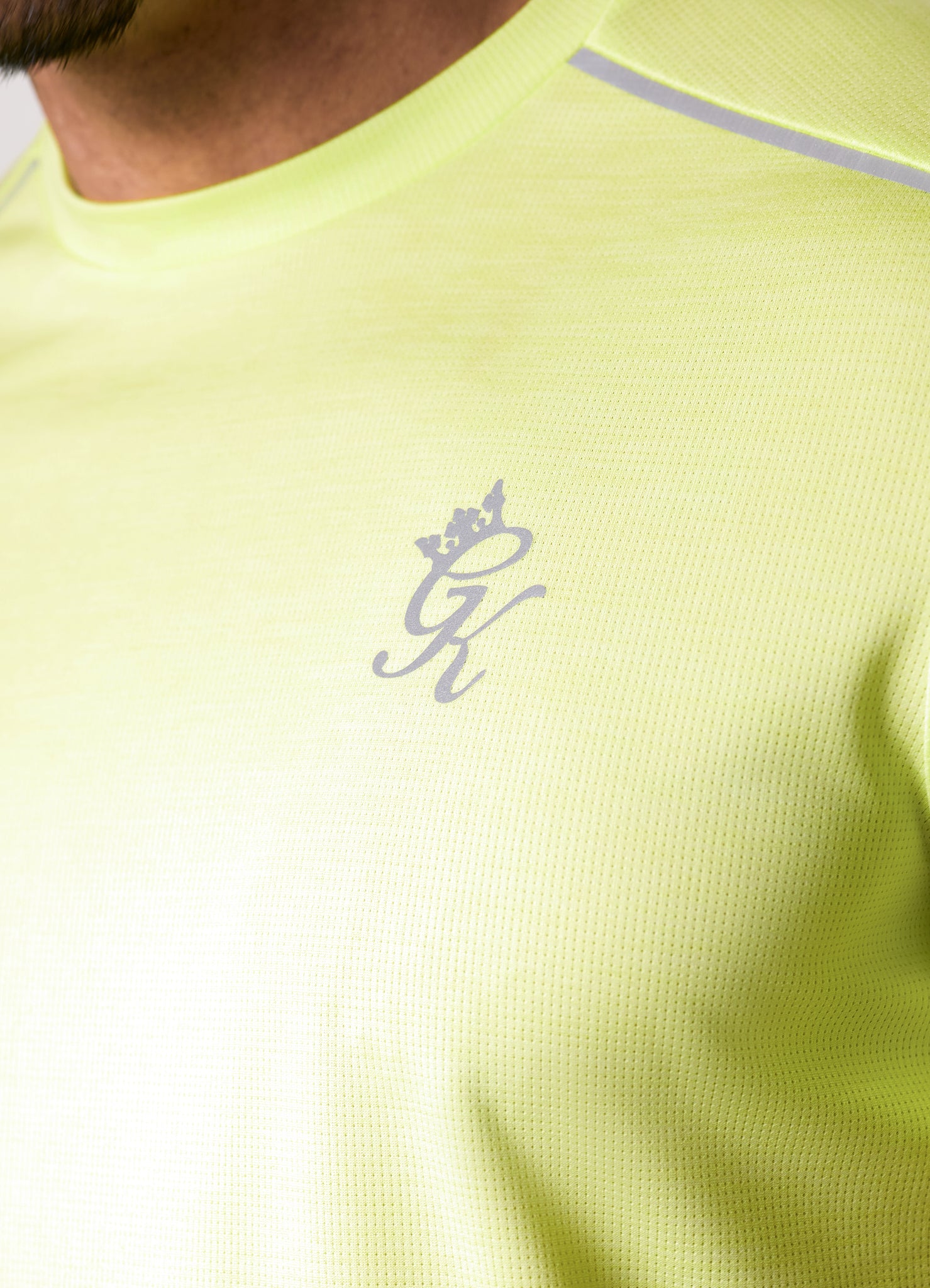 Gym King Element Tee - Sherbert Lime Marl