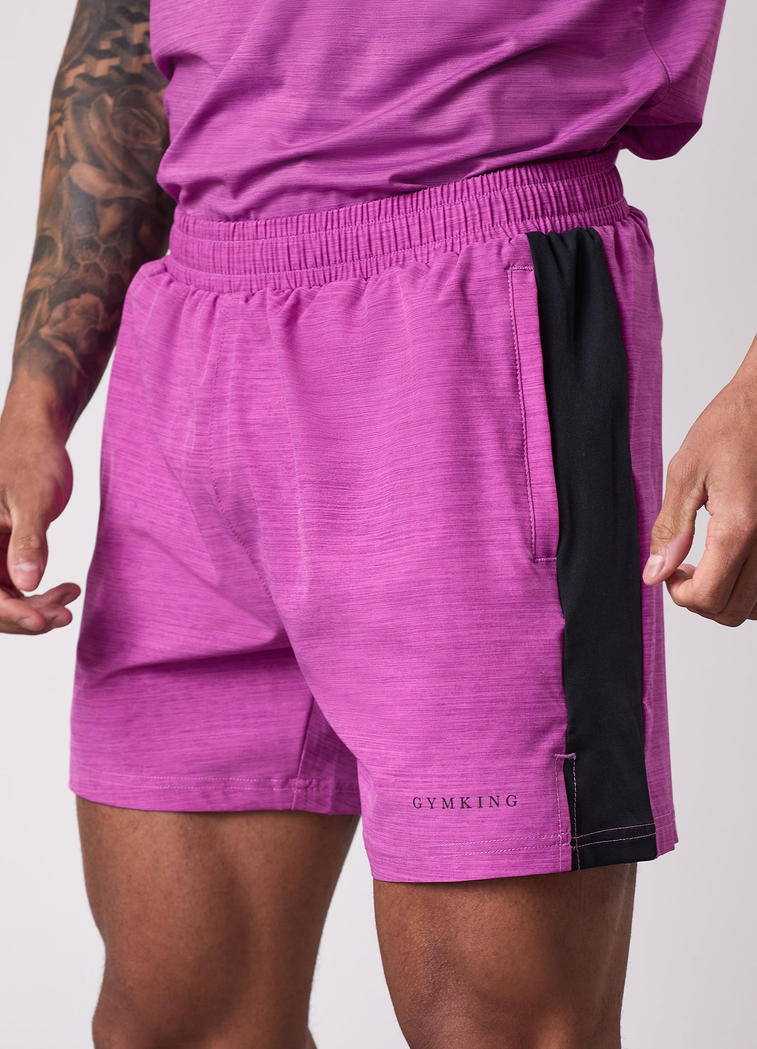 Gym King Vision Short - Magenta Purple
