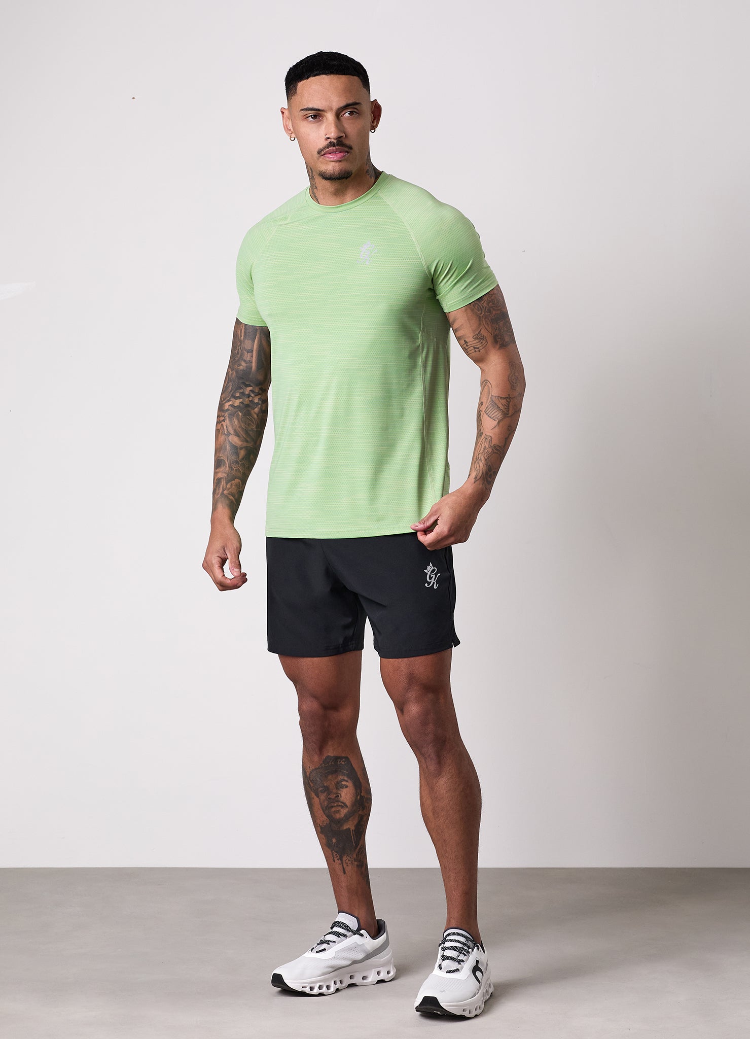 Gym King Energy Grindle Tee - Apple Grindle