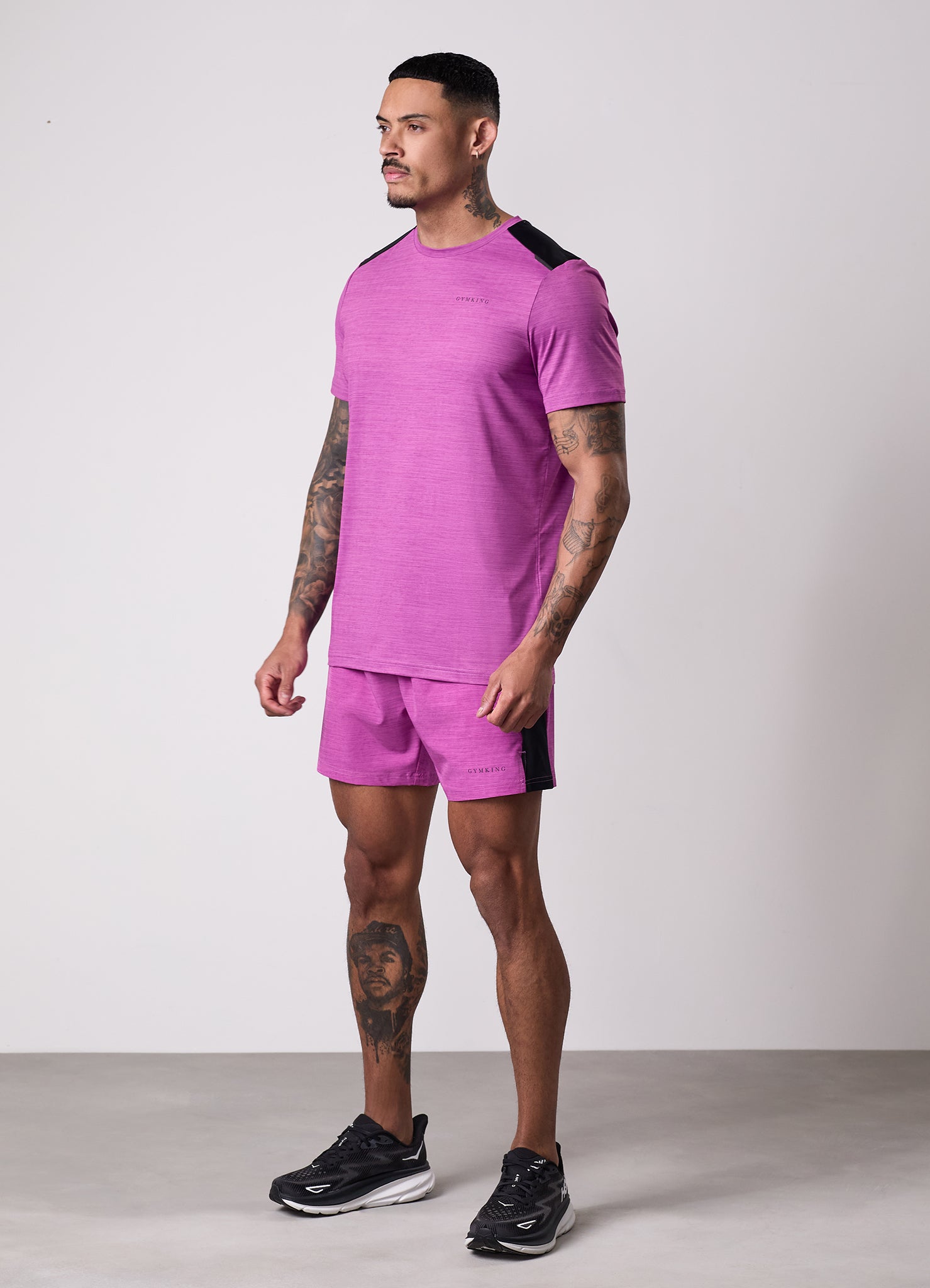 Gym King Vision Short - Magenta Purple