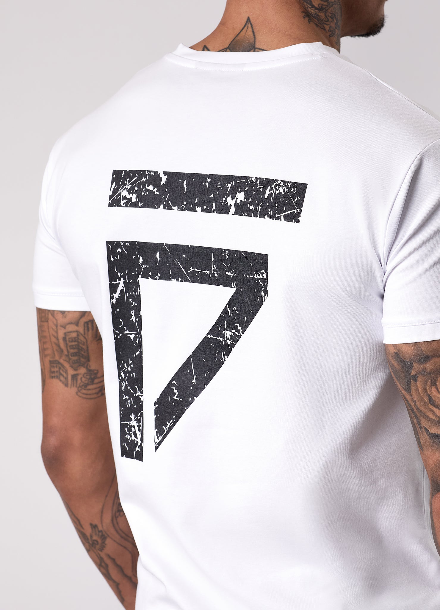 Gym King Fight Division Tee - White