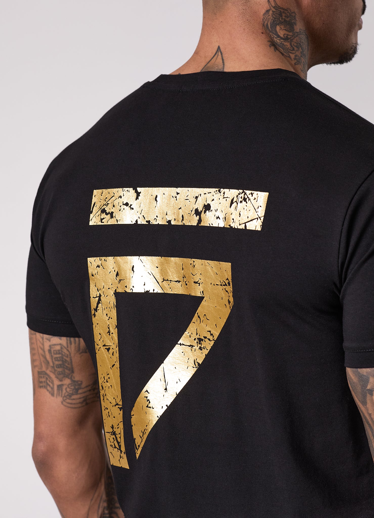 Gym King Fight Division Tee - Black