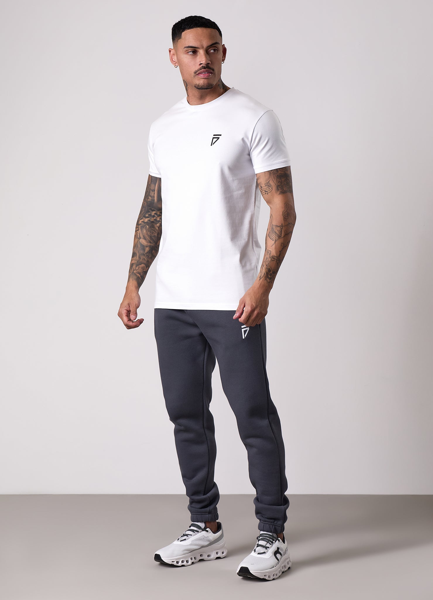 Gym King Fight Division Tee - White