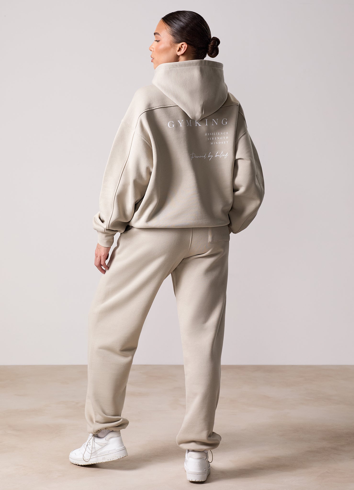 Gym King Define Bungee Jogger - Vanilla Brown