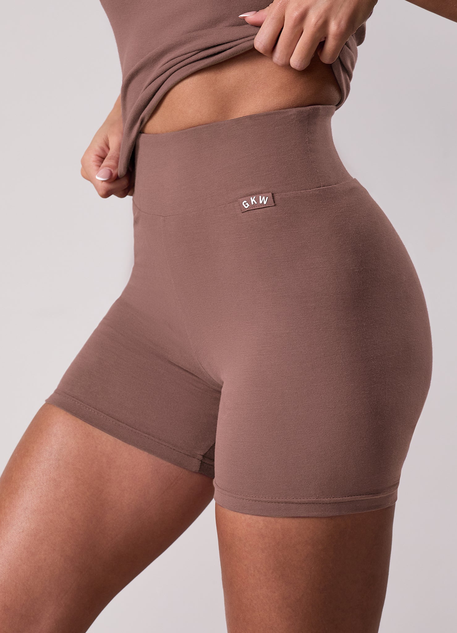 Gym King Plush Jersey Short - Fawn