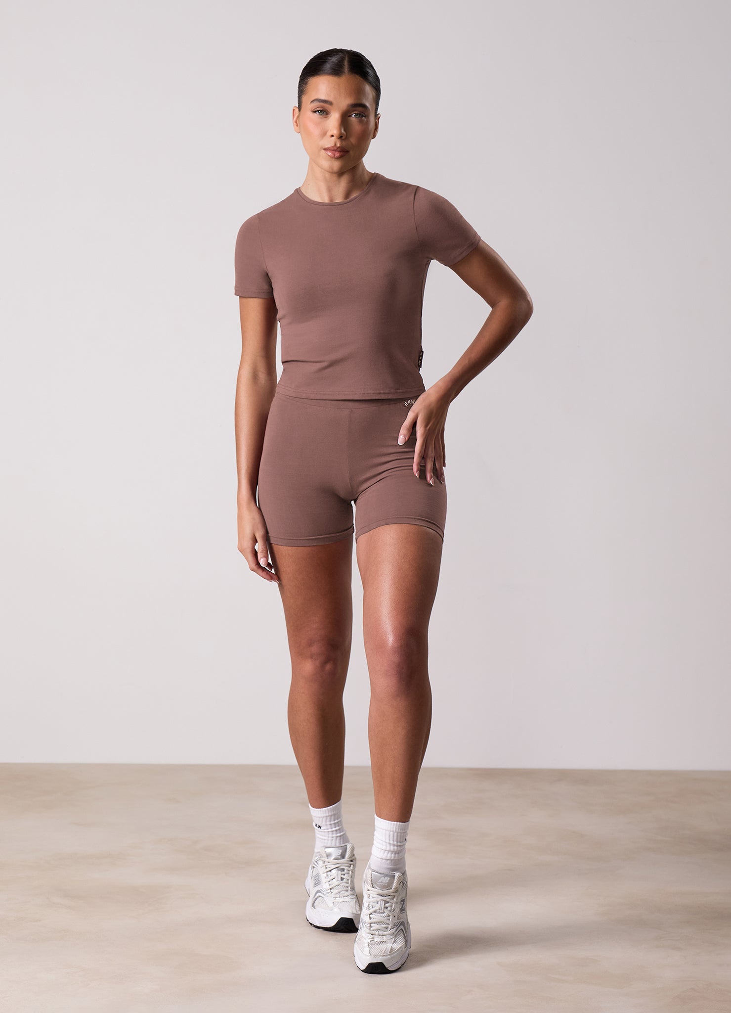 Gym King Plush Short Sleeve Tee - Fawn