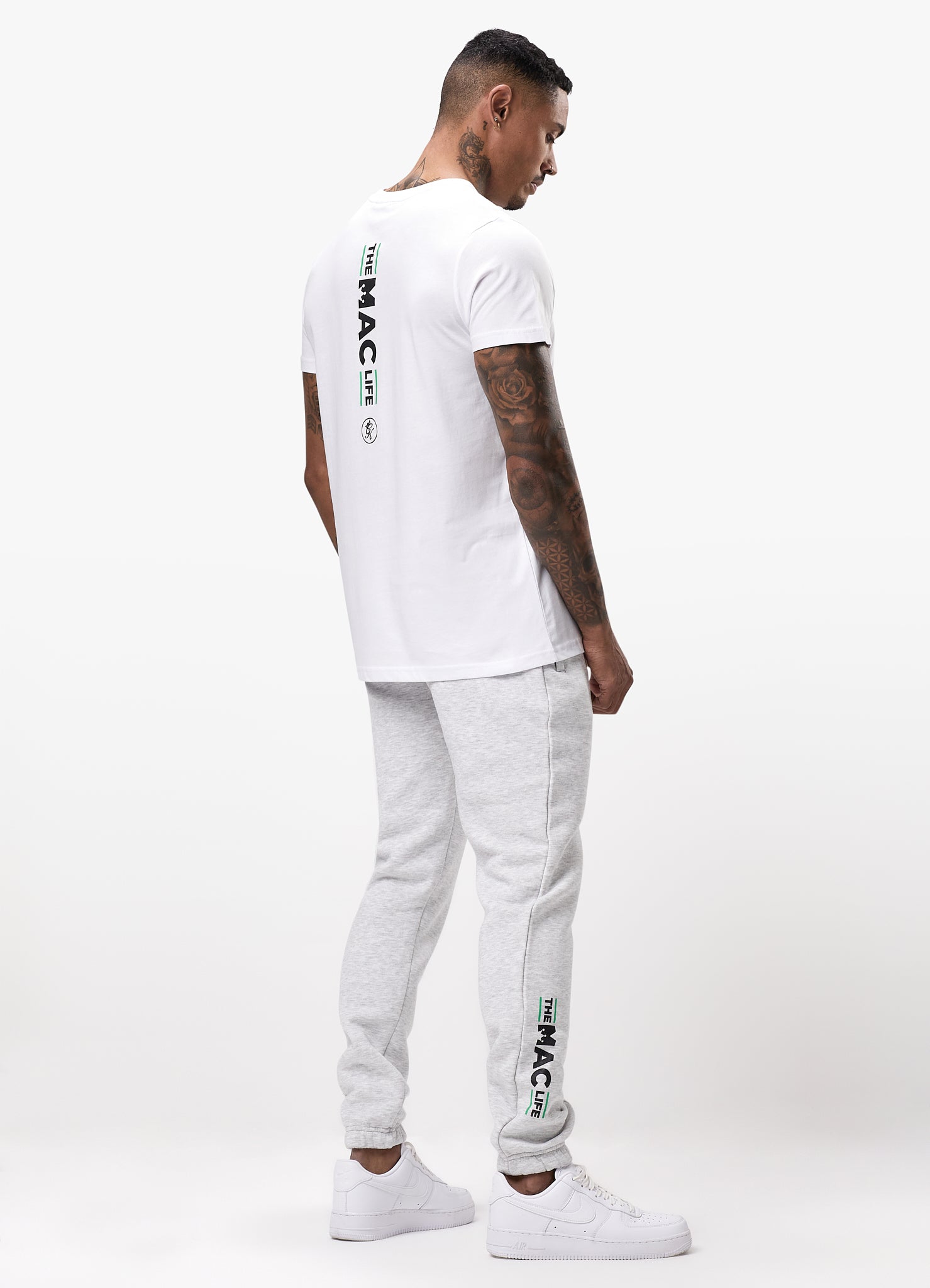 Gym King TML Jersey Regular Fit Tee - White