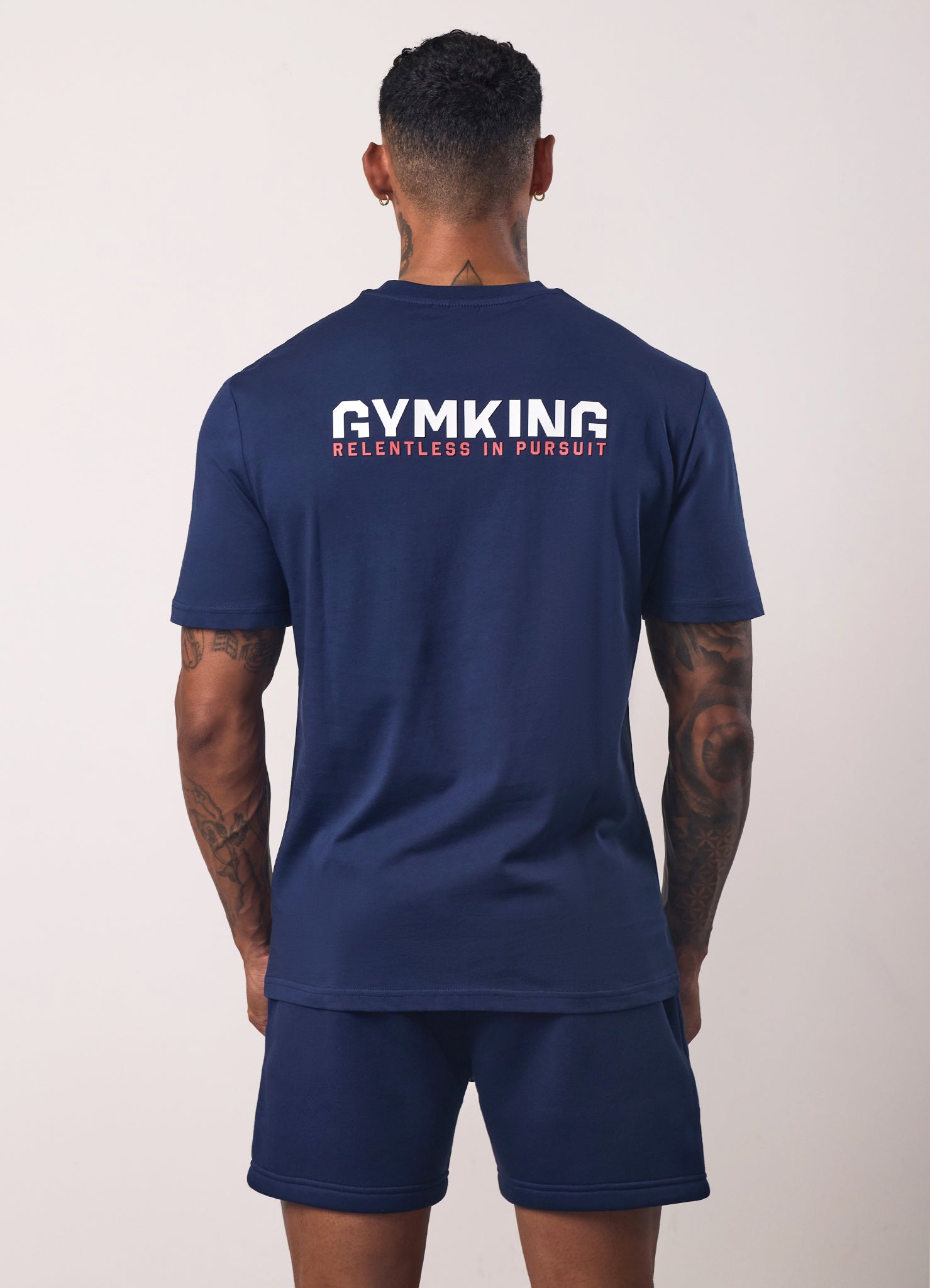 Gym King Relentless Tee - Imperial Blue