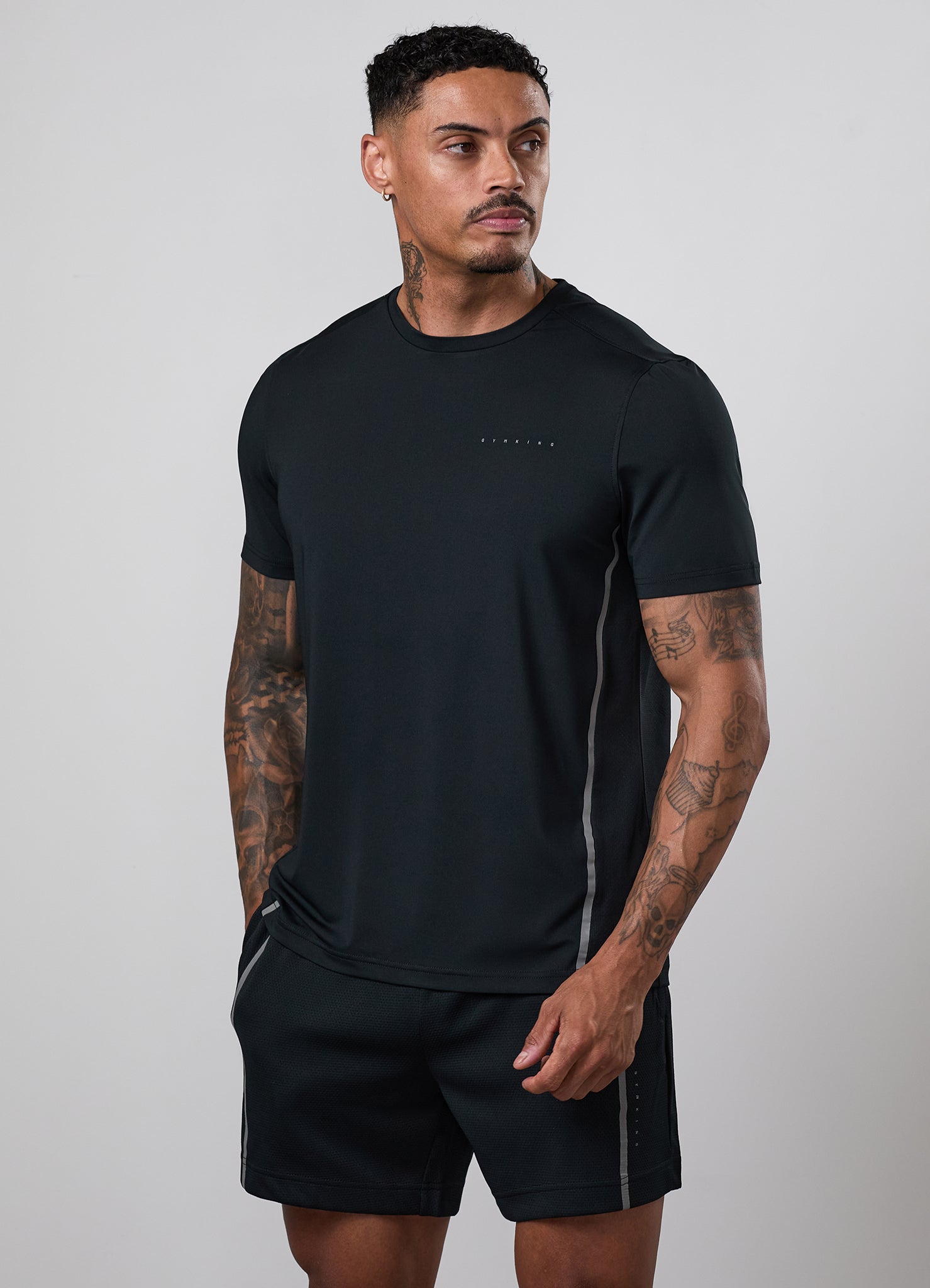 Gym King Synergy Tee - Black