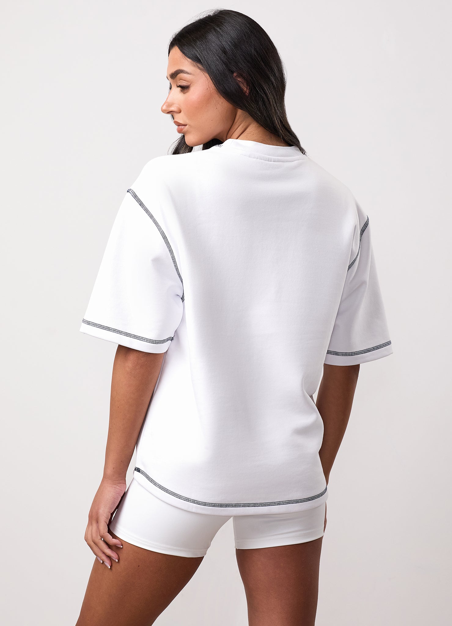 Team GKW Rib Collar Tee - White