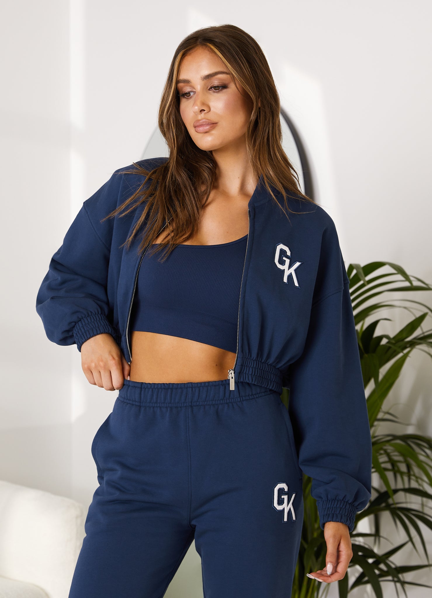 Gym king store baby blue tracksuit