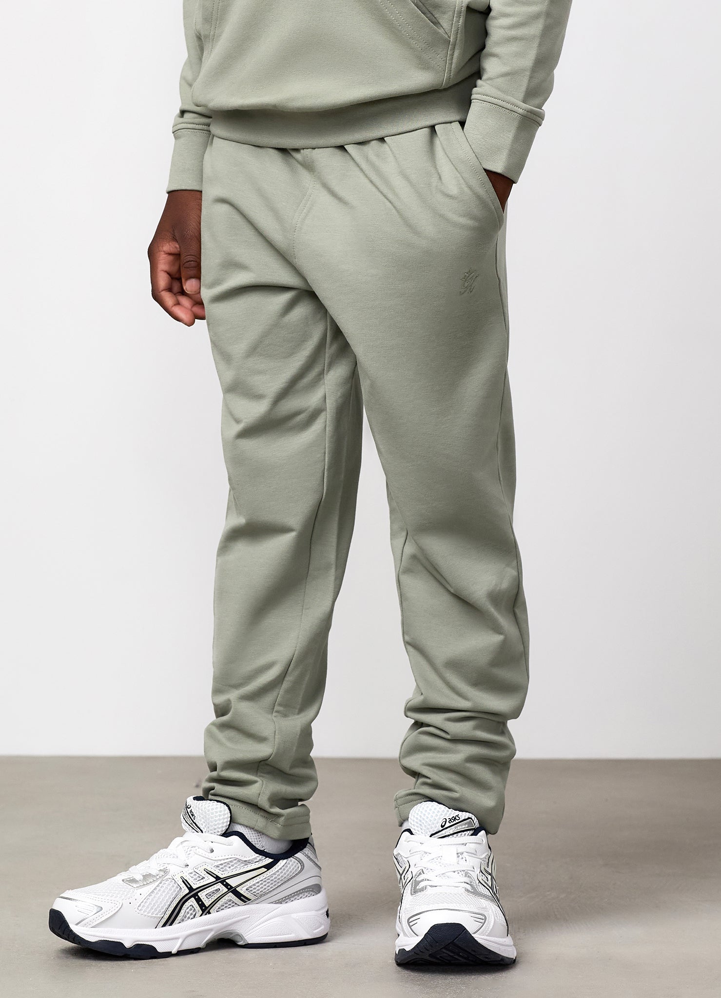 Gym King Junior Victory Loopback Jogger - Soft Khaki