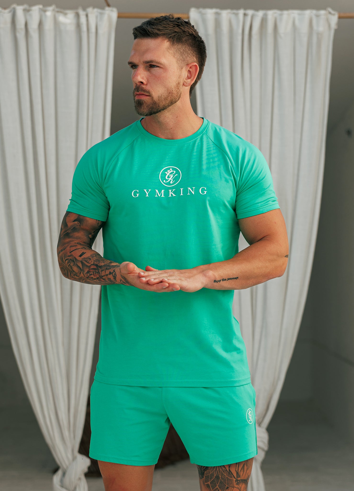 Gym King Pro Jersey Tee - Apple Green