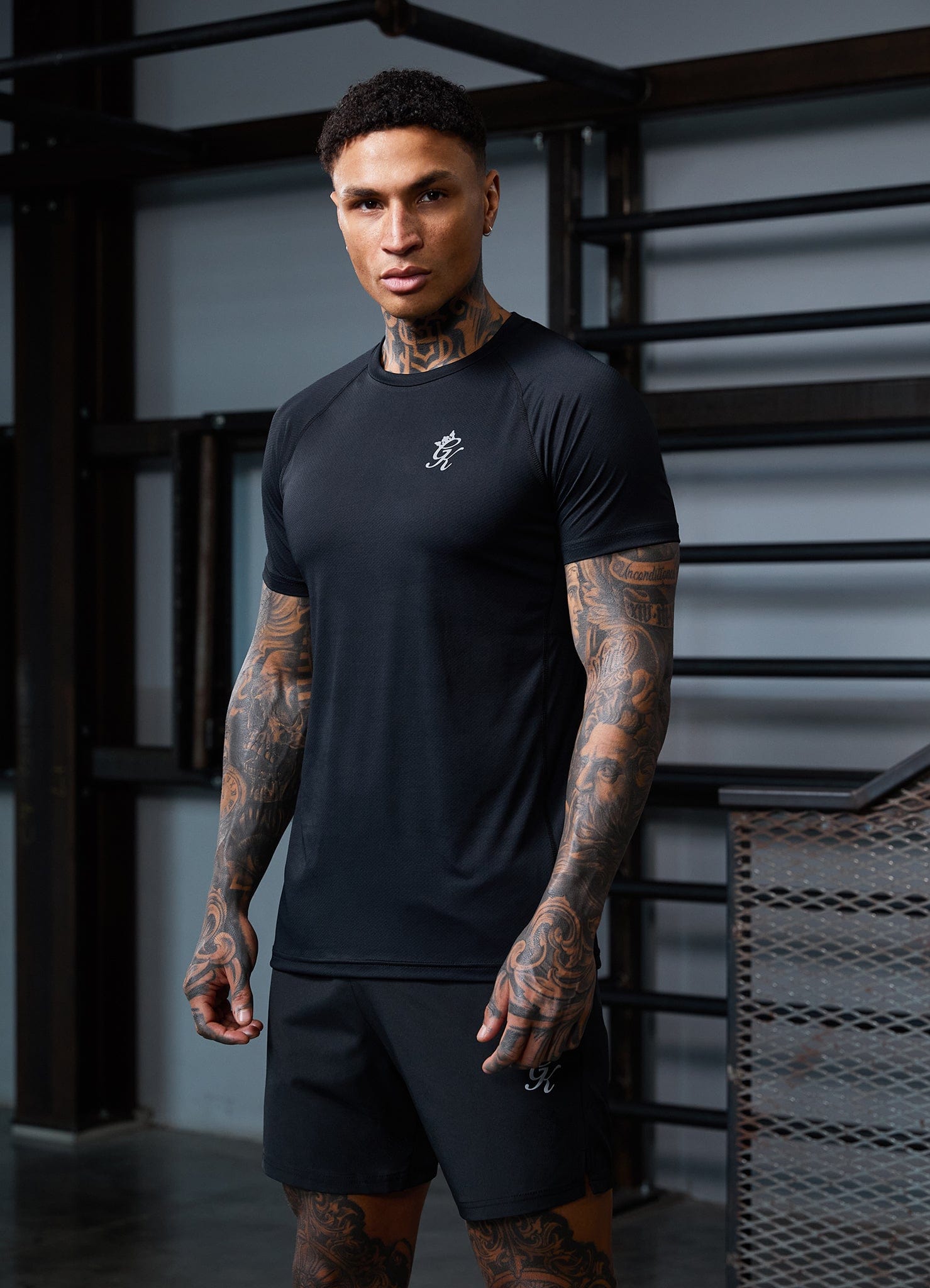 Gym King Energy Tee - Black