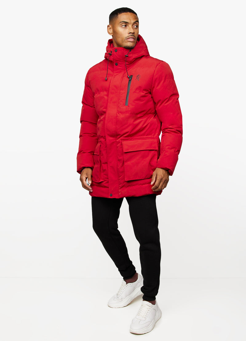 Gym King Ice Tech Puffer - Red