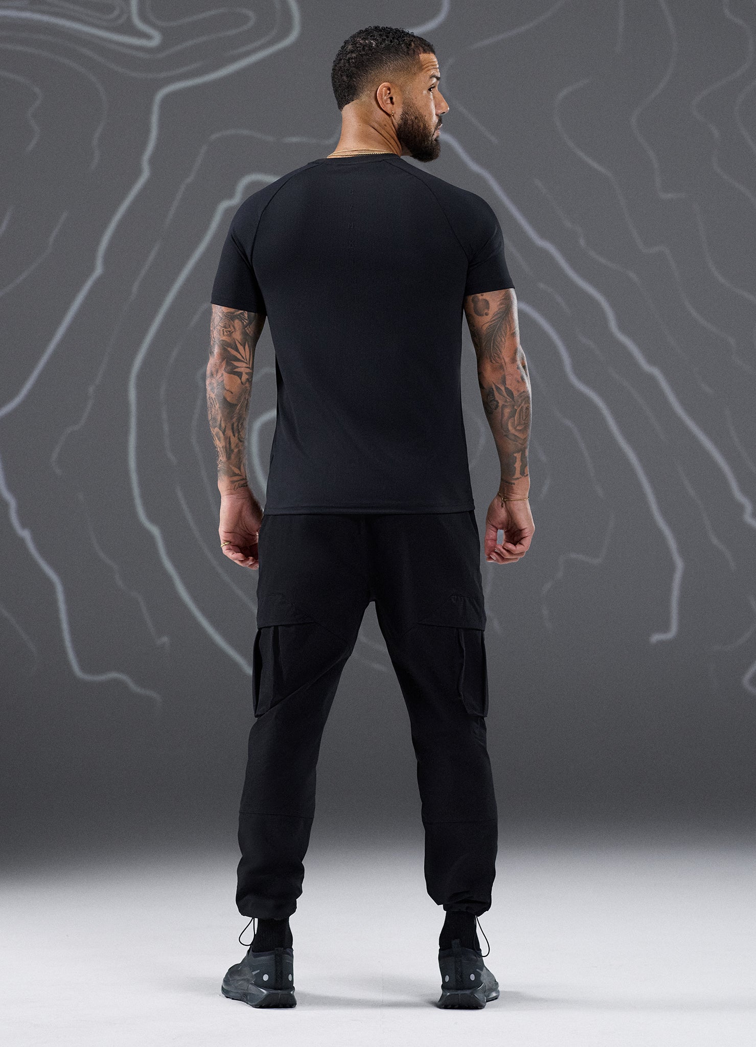 Gym King Rebellion Strike Tee - Black