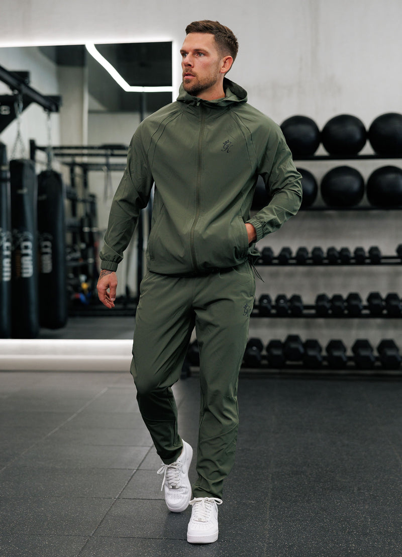 Gym King Flex 2.0 Full Zip Hood - Green