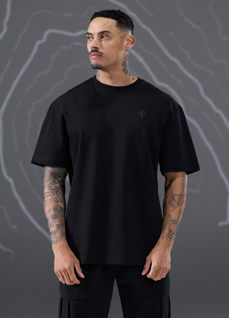 Gym King Rebellion Oblivion Jersey Tee - Black