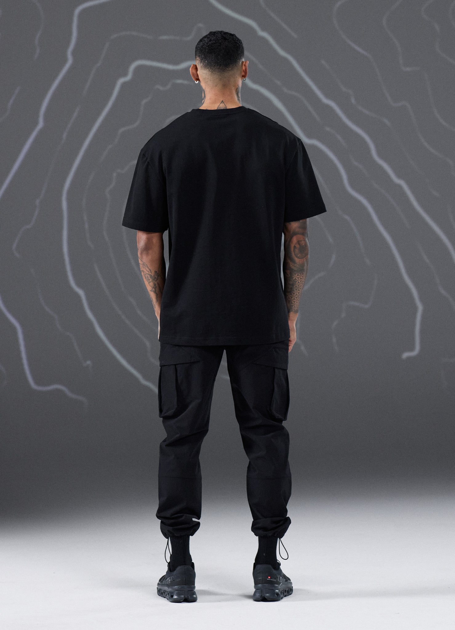 Gym King Rebellion Oblivion Jersey Tee - Black