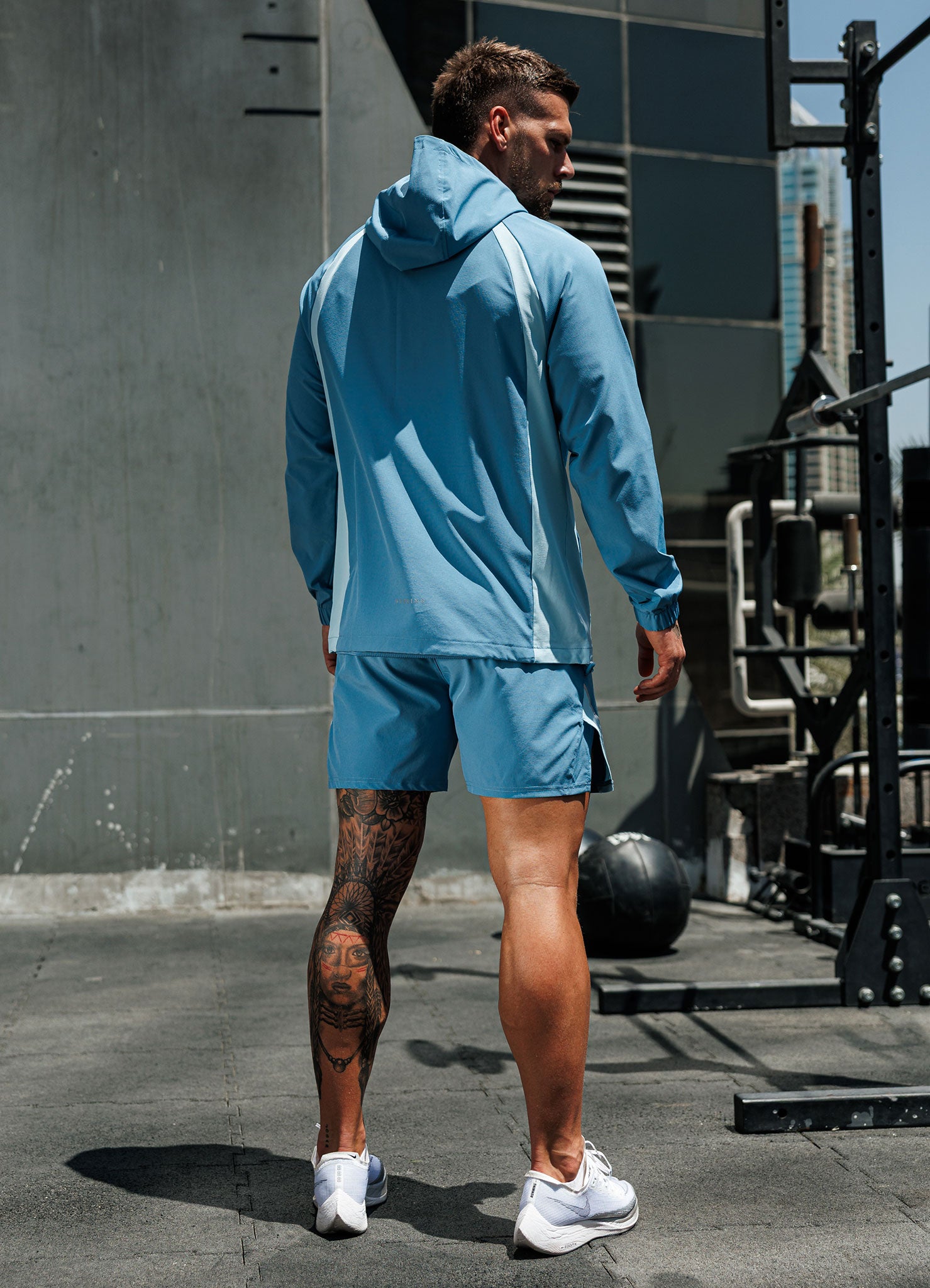 Gym King Flex 2.0 Short - Iced Aqua/Coastal Blue