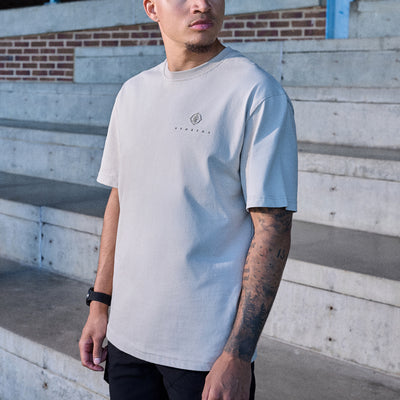 Gym King Rebellion Oblivion Tee - Stone