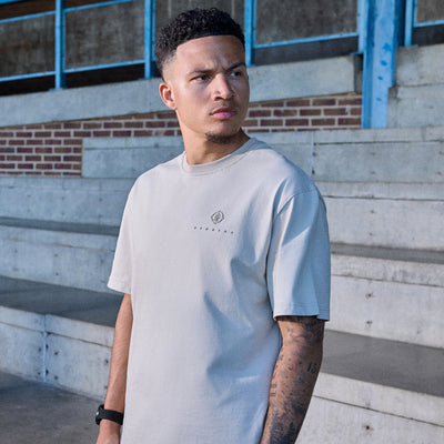 Gym King Rebellion Oblivion Tee - Stone
