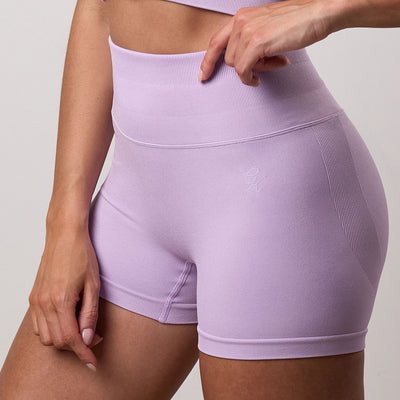 Gym King Sculpt Seamless 3" Short - Soft Lilac