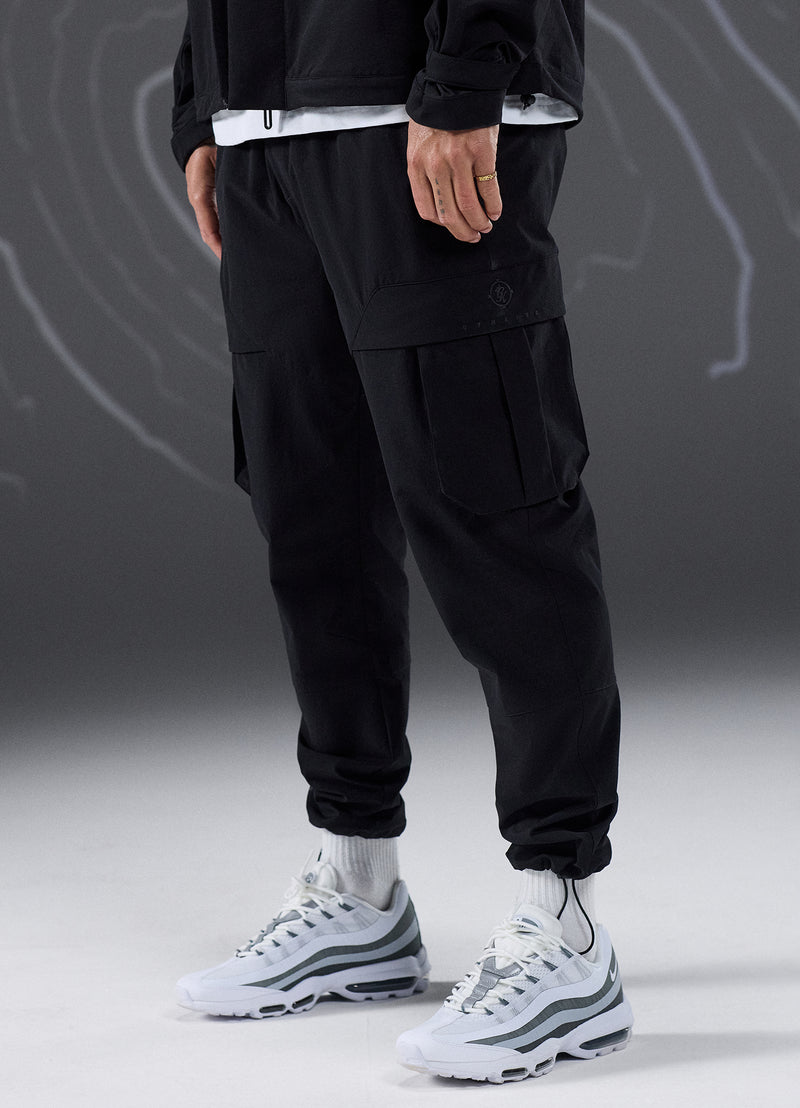 Gym King Rebellion Covert Cargo Utility Pant - Black