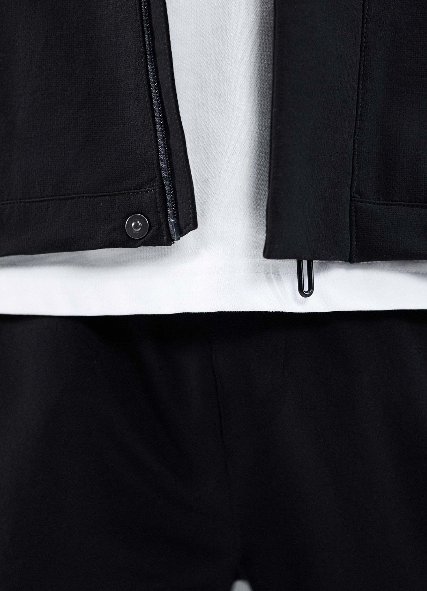 Gym King Rebellion Darkside Full Zip Track Top - Black