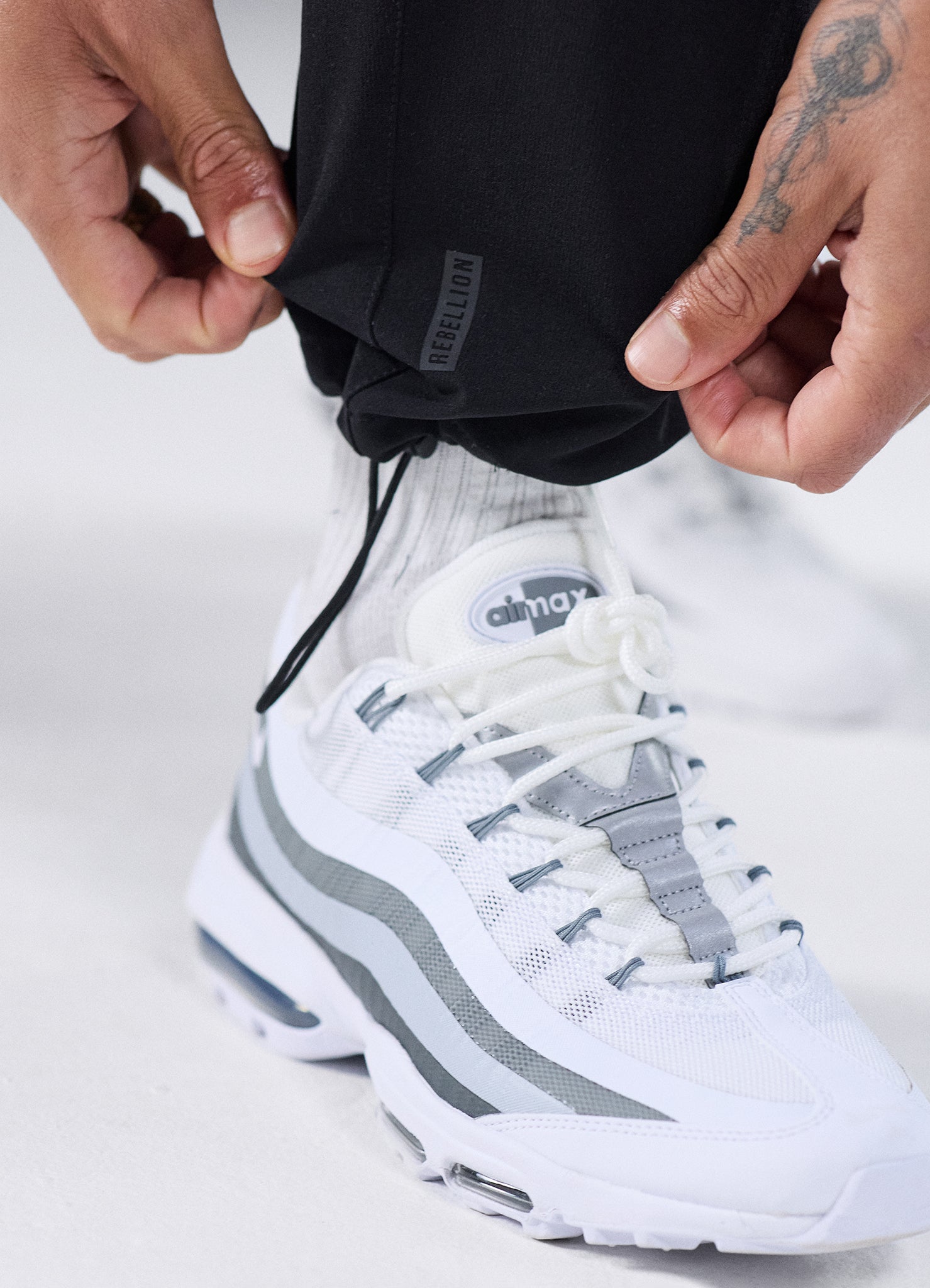 Gym King Rebellion Covert Cargo Utility Pant - Black