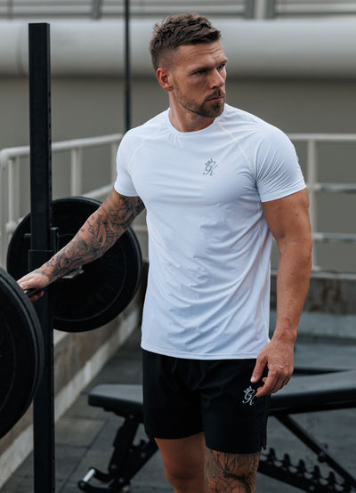 Gym king Energy Texture Tee - White