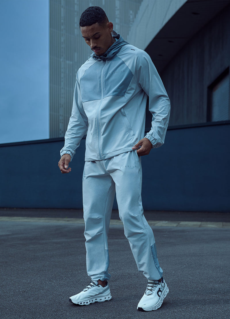 Gym King React Woven Tracksuit - Light Grey