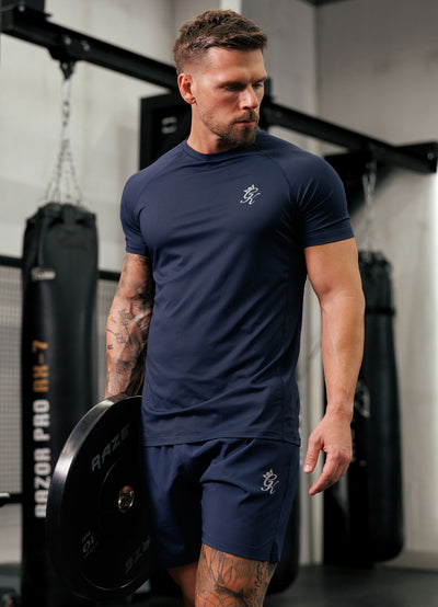 Gym King Energy Tee - Navy
