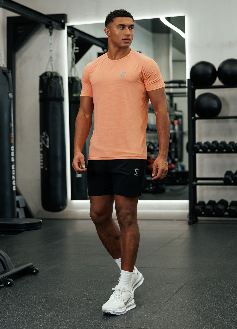 Gym King Energy Grindle Tee - Sunset Coral