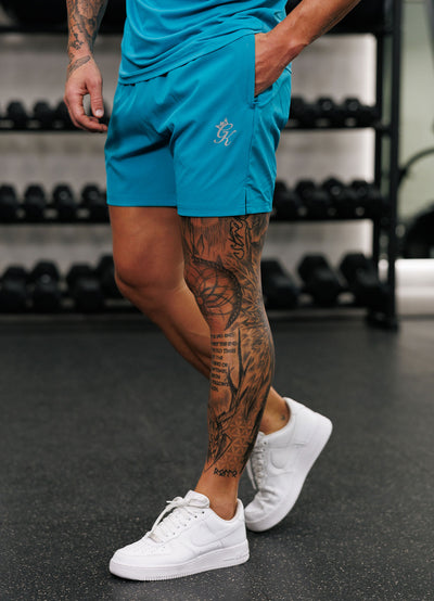 Gym King Energy 6" Short - Ocean Teal