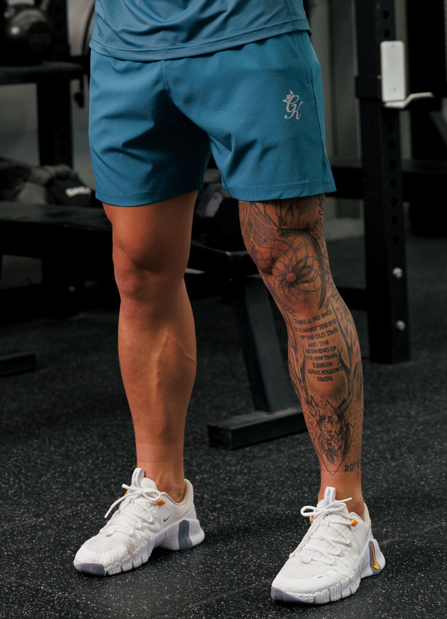 Gym King Energy Short - Storm Teal
