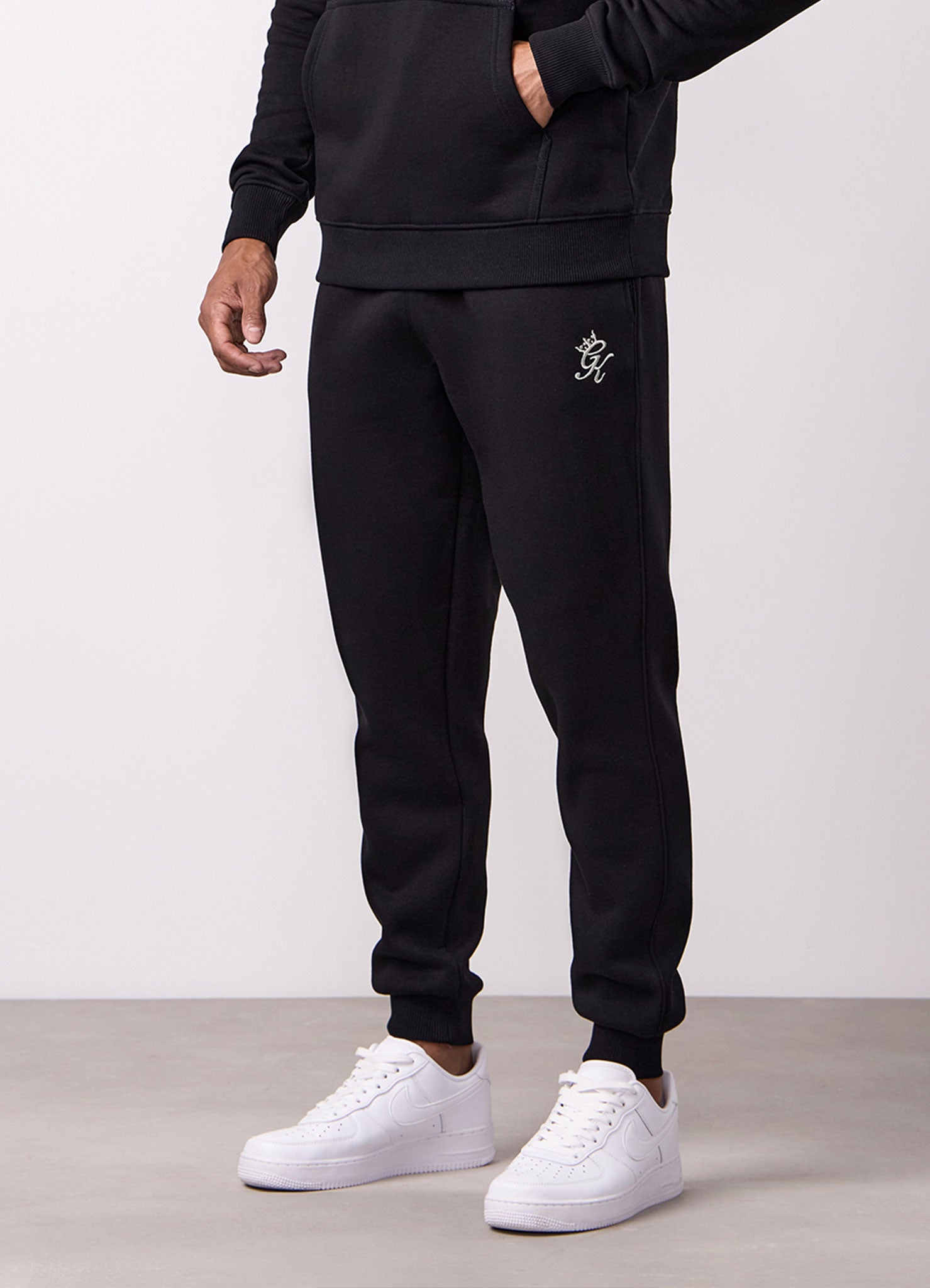 Gym King Fundamental Fleece Jogger - Black