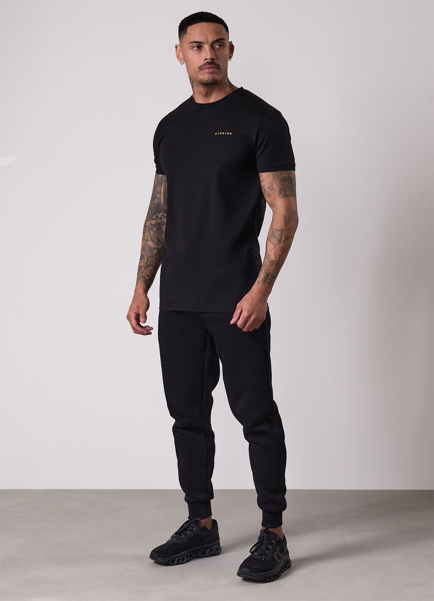 Gym King 10 Year Anniversary Tee - Black/Gold