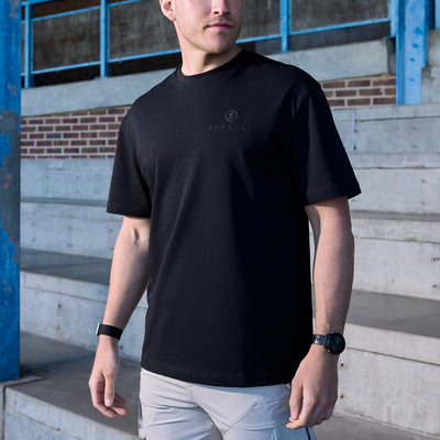 Gym King Rebellion Oblivion Jersey Tee - Black