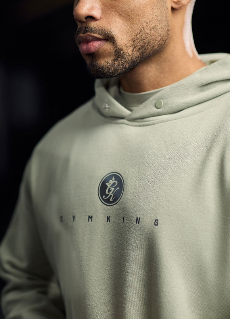 Gym King Rebellion Pro Tracksuit - Light Khaki