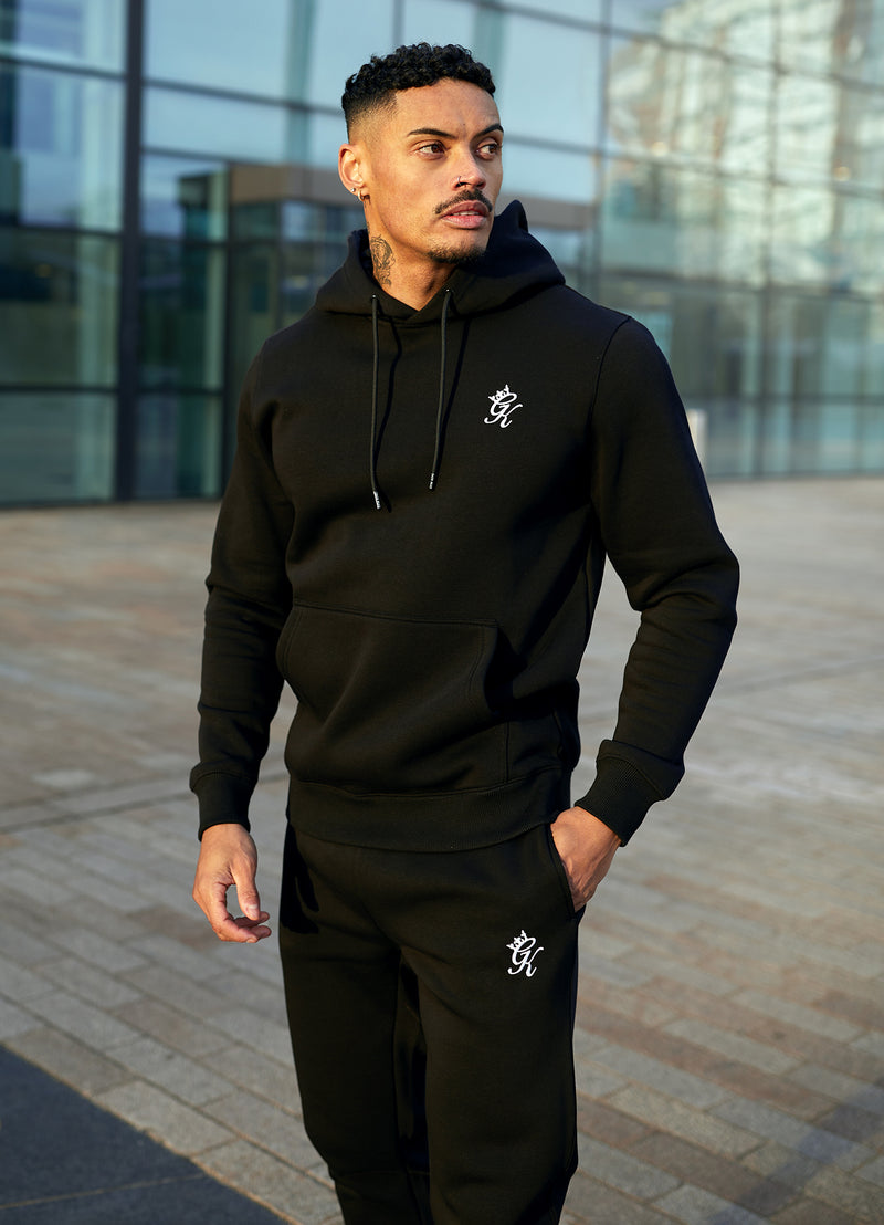 Gym King Fundamental Fleece Hood - Black