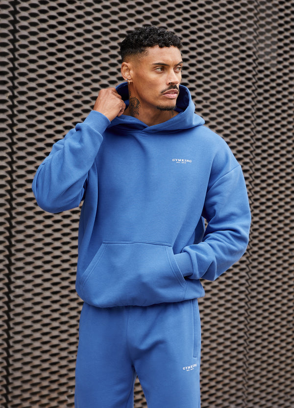 Gym King Established Hood - Cobalt Blue