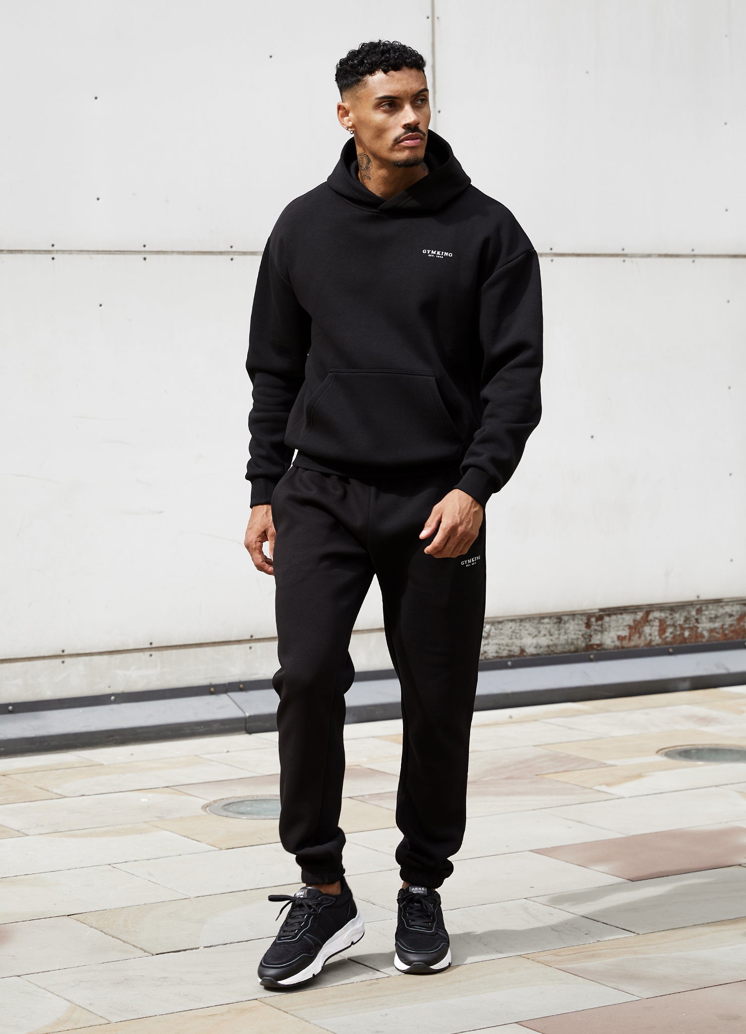 Gym King Established Jogger Black GYM KING