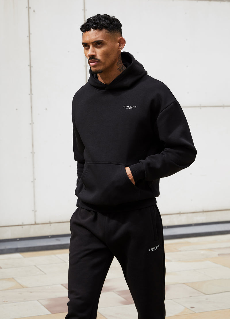 Gym King Established Hood - Black