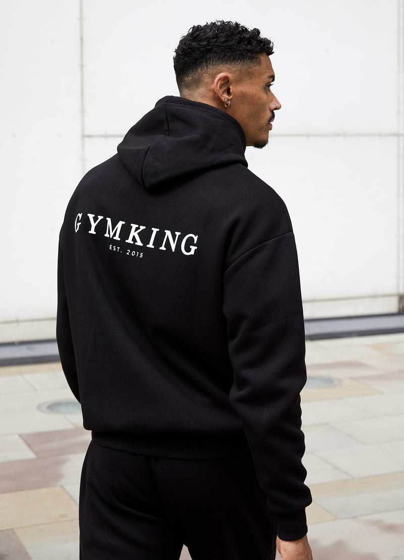 Gym King Established Hood - Black